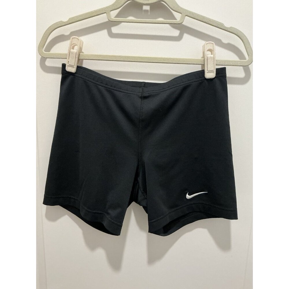 Nike Compression Short Size Large Women’s Black Embroidered Logo